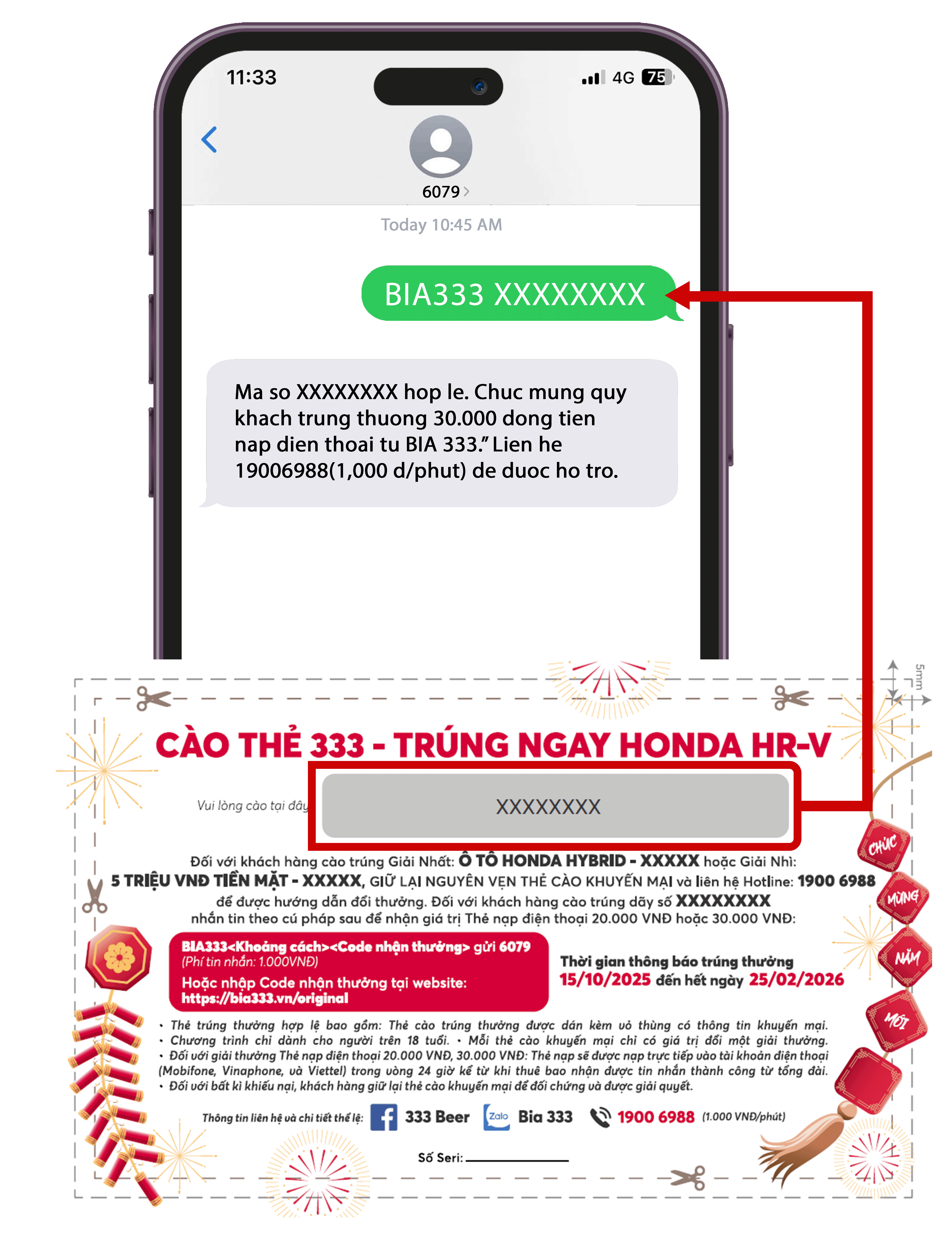 Thẻ cào giải ba