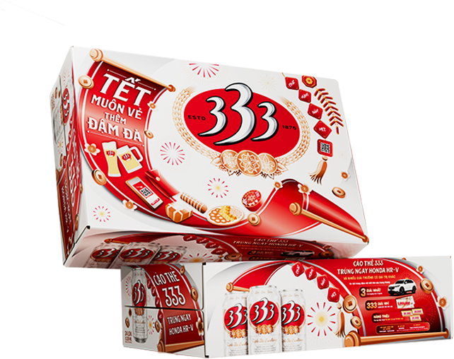 Hình thùng Bia 333